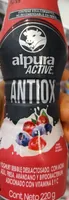 Bebida a base de leche antioxidante sabor arándano
