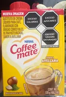 Sustituto de crema líquido para café sabor a avellana