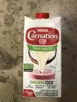Leche Evaporada Carnation Clavel Origen Coco*
