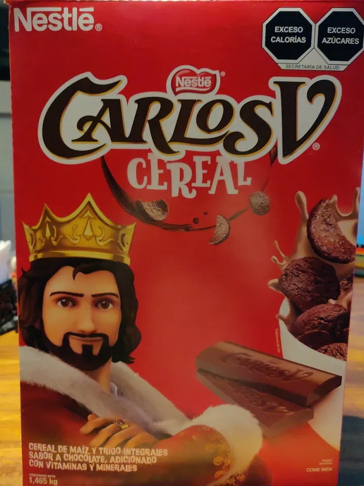 CarlosV cereal