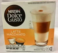Latte Macchiato 100% Arabica Capsules Of Roast & Ground Coffee And Whole Milk Powder With Sugar