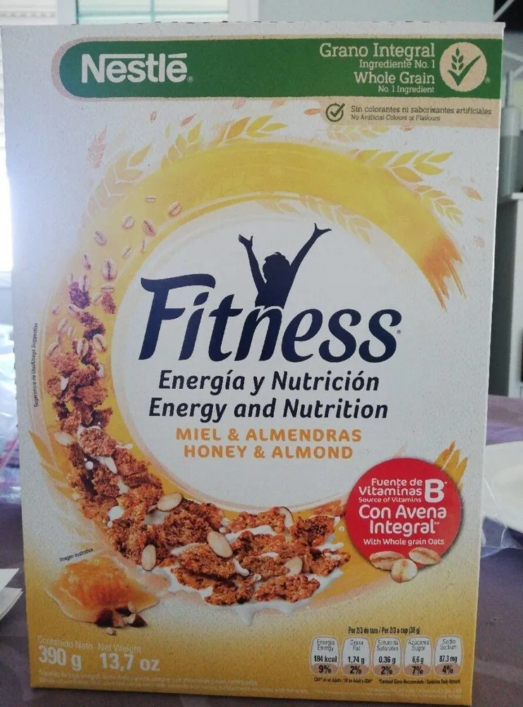 Fitness miel et amandes