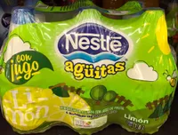 Nestle Agüitas sabor Limón 6 piezas