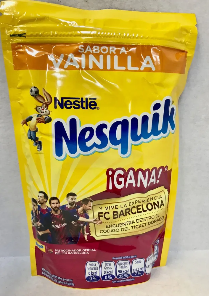Nesquik sabor a vainilla