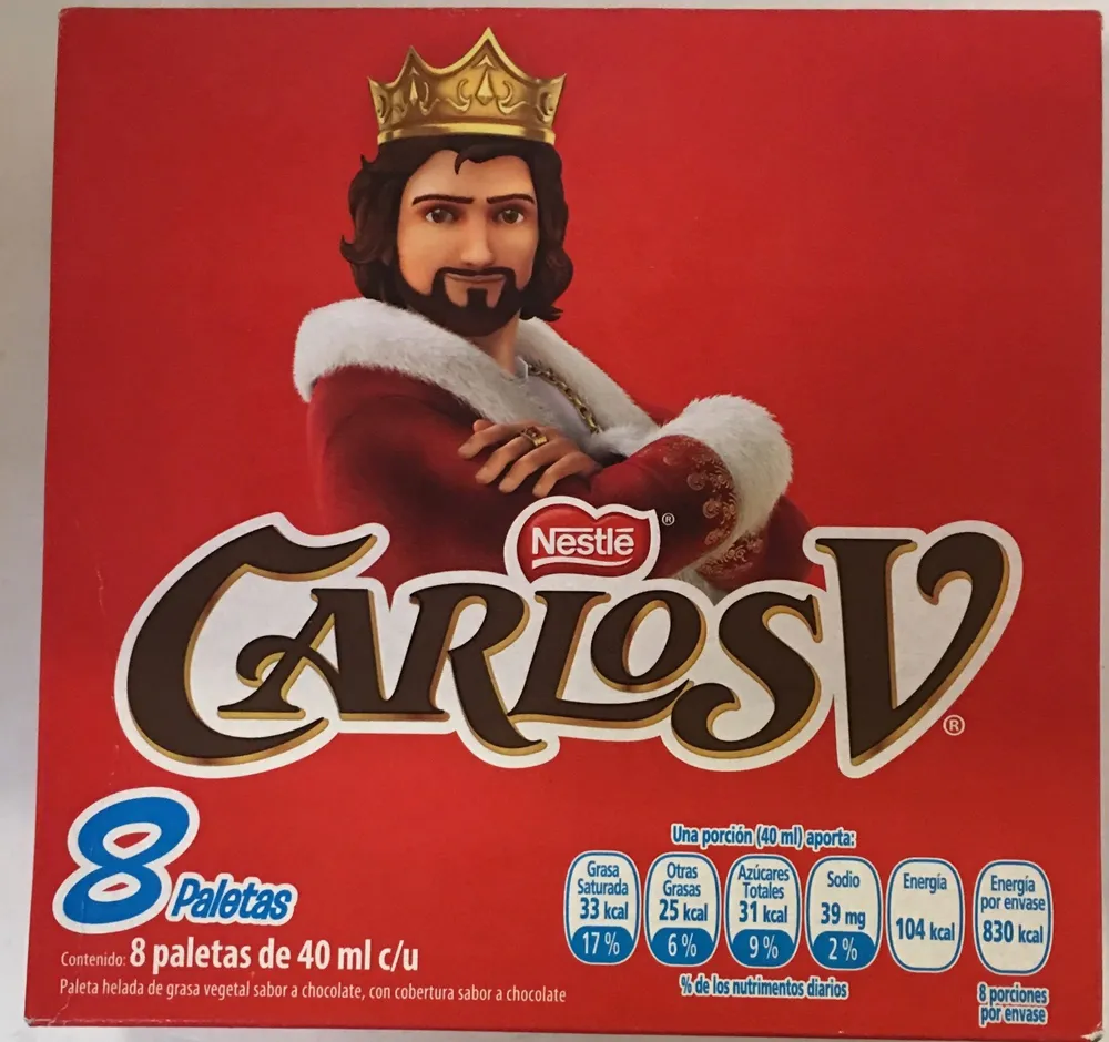 PALETAS CARLOS V