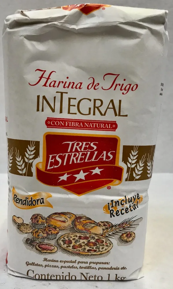 Harina de trigo integral