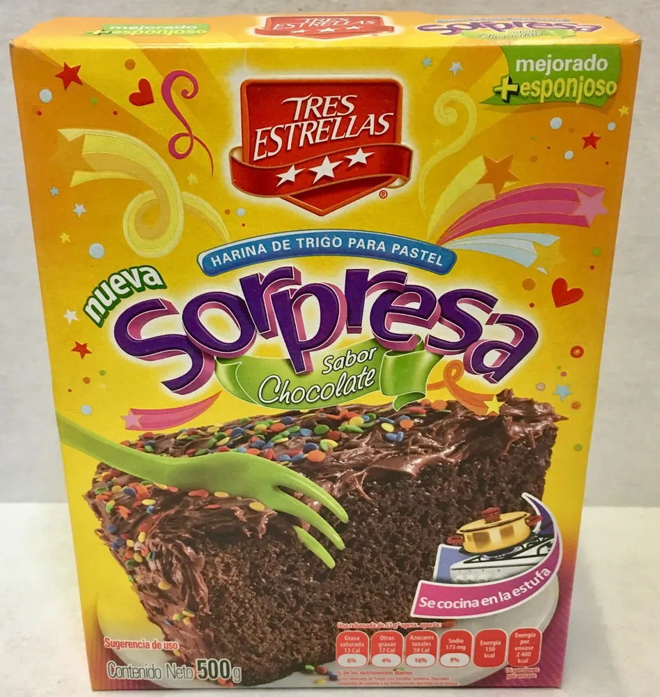 Harina de trigo para pastel choco