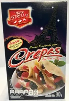 Harina preparada para crepas