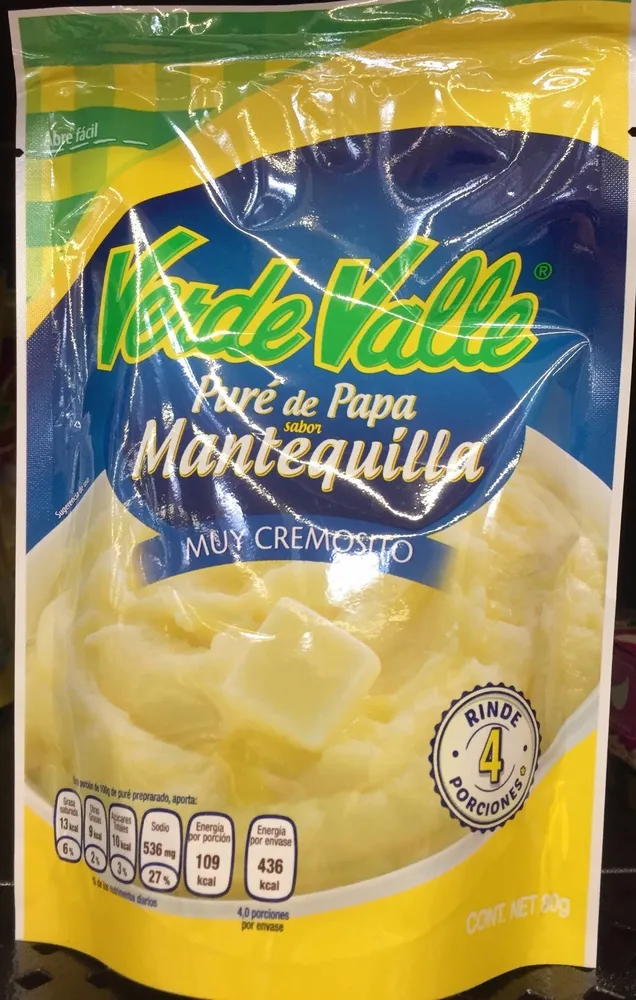 PURE DE PAPA CON MANTEQUILLA