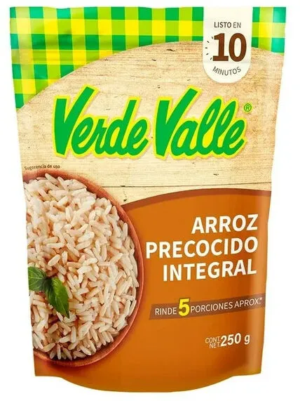 Arroz Integral Preocido Verde Valle