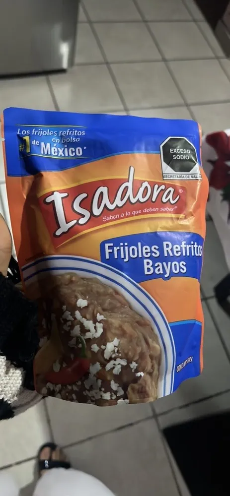 Frijoles refritos Bayos Isadora