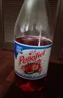 Agua mineral de manantial sabor fresa sin calorías y sin azucar