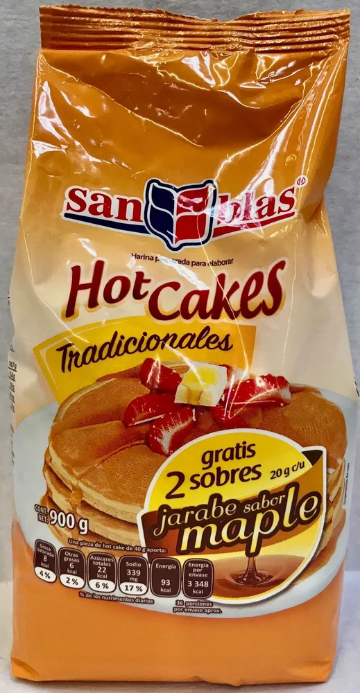 Harina para preparar hot cakes