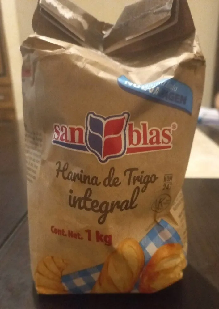 Harina de trigo integral