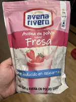 Avena en polvo sabor a Fresa