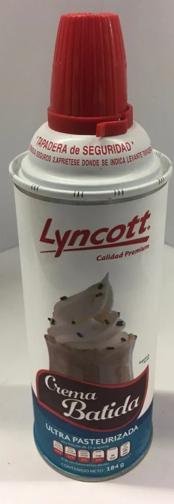 Crema Batida Lyncott