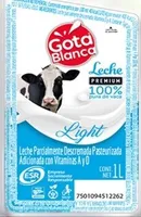 Leche parcialmente descremada pasteurizada adicionada con vitaminas A y D Light