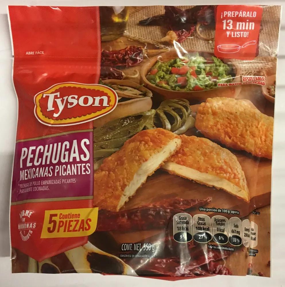Pechugas Mexicanas Picantes