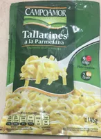 Tallarines a la Parmesana