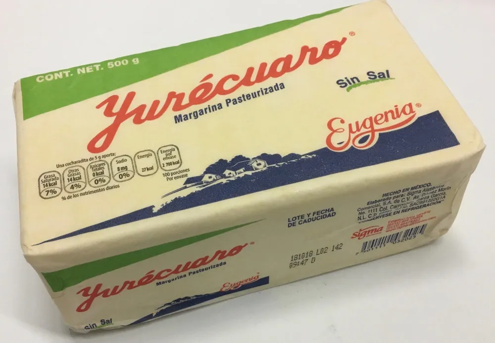 Margarina Eugenia Yurécuaro Sin Sal