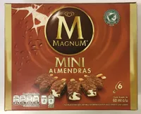 Helado de vainilla mini con almendras Magnum