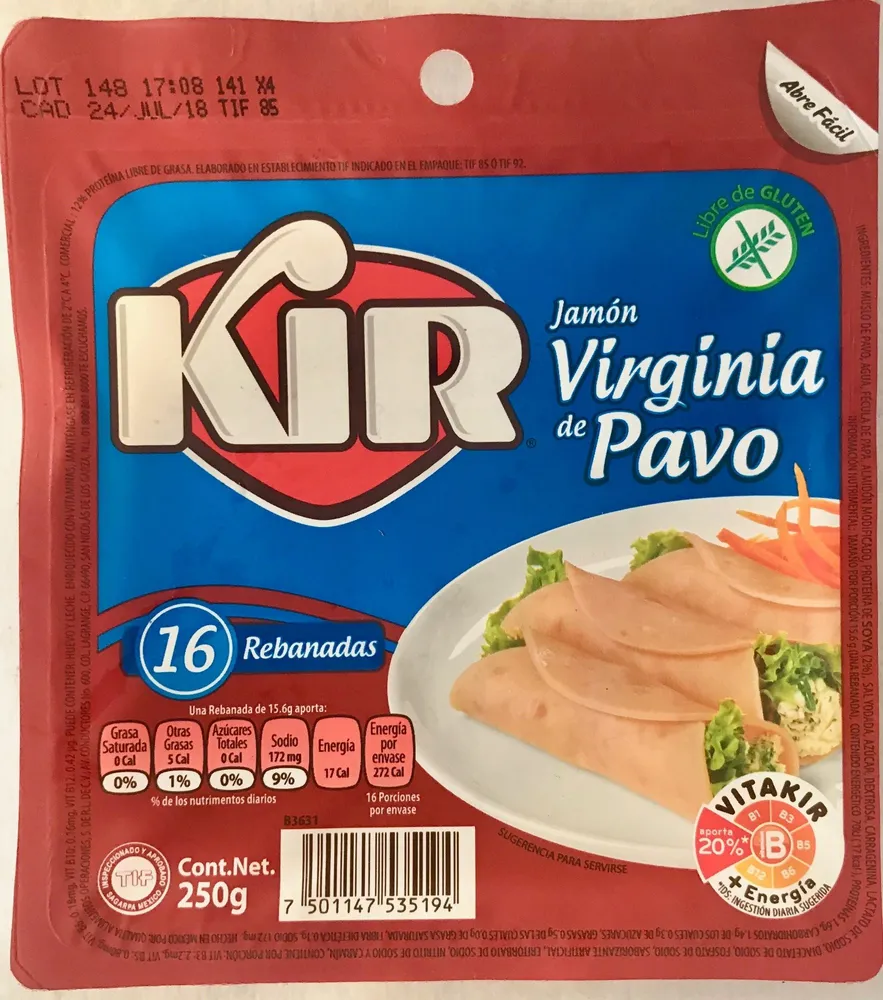 Kir Virginia de Pavo