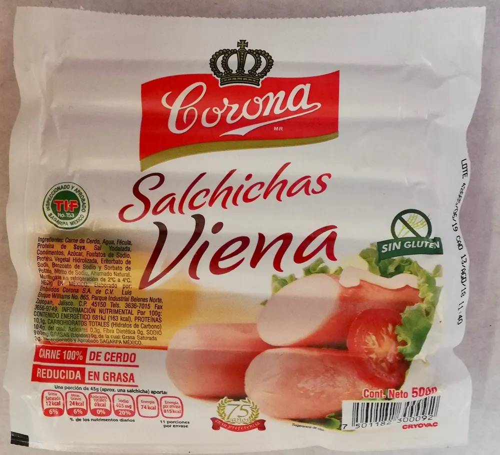 Corona Salchichas Viena