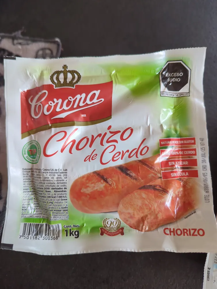 Chorizo de Cerdo