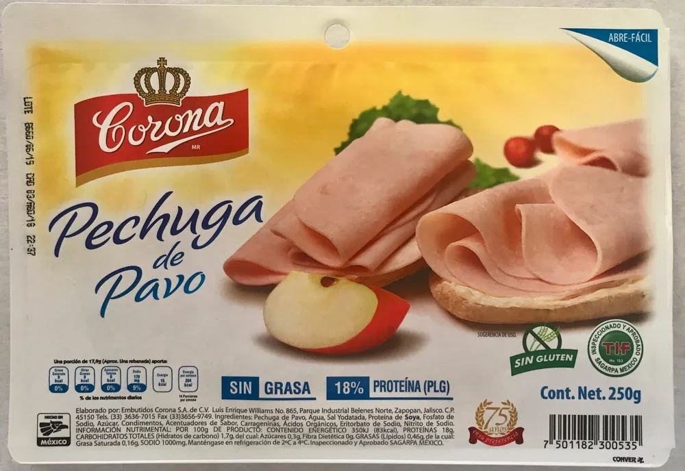 Corona pechuga de pavo