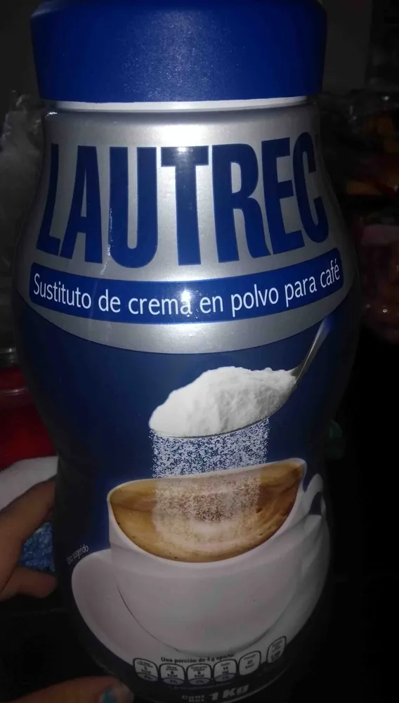 Sustituto de crema en polvo para café