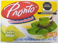 Pronto sabor limón