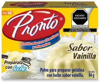 gelatina leche sabor vainilla