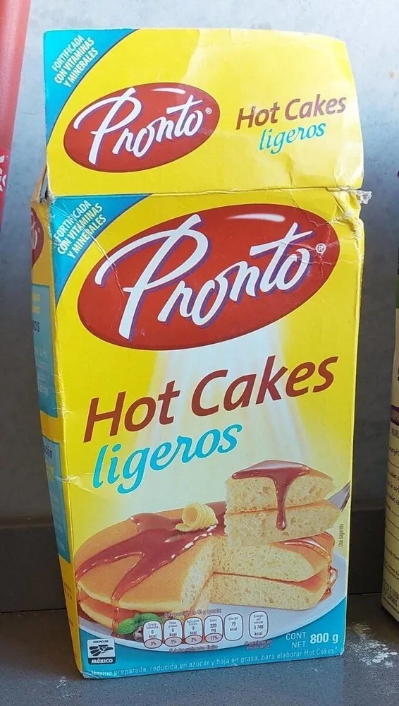 Harina preparada Pronto para hot cakes ligeros
