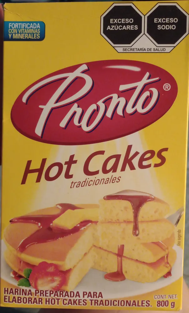 Harina para preparar hot cakes