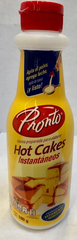 Harina para preparar hot cakes instantaneos