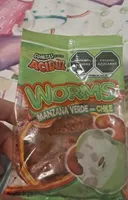 Worms manzana verde