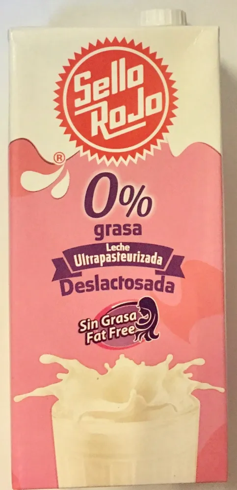 Sello Rojo Deslactosada 0% grasa