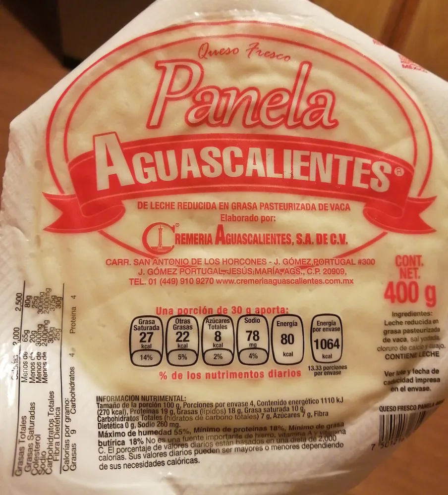 Queso Fresco Panela