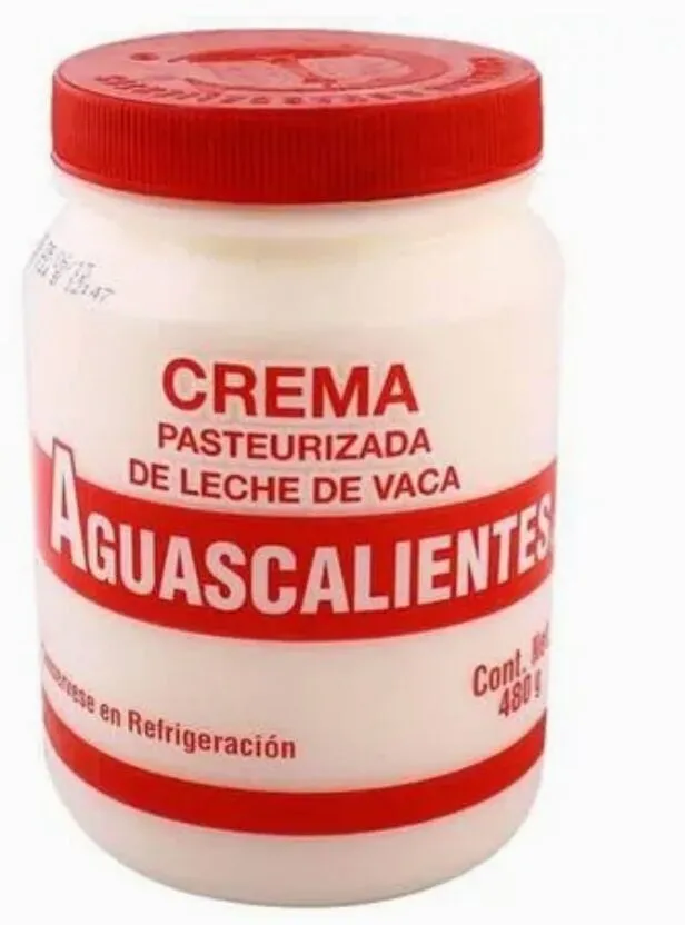 Crema Pasteurizada De Leche De Vaca
