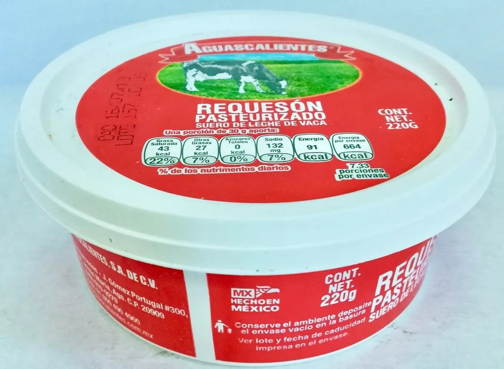 Requesón pasteurizado