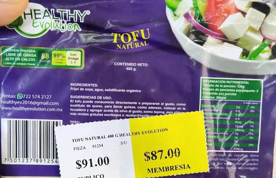 Tofu natural