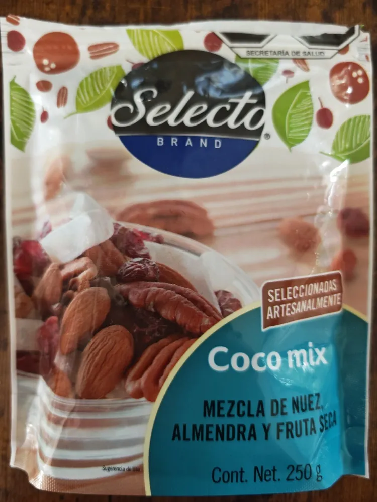 Coco Mix, mezcla de nuez, almendra y fruta seca