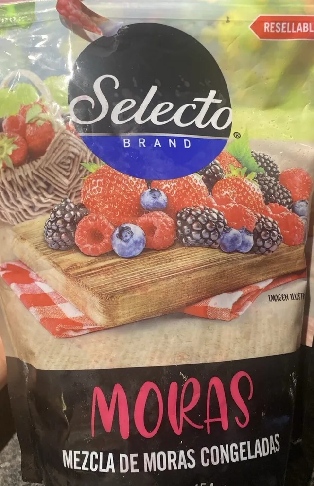 Mezcla De Moras Congeladas