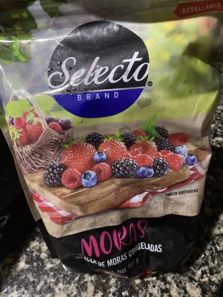 Mezcla De Moras Congeladas