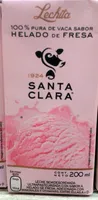 Lechita 100% pura de vaca sabor helado de fresa