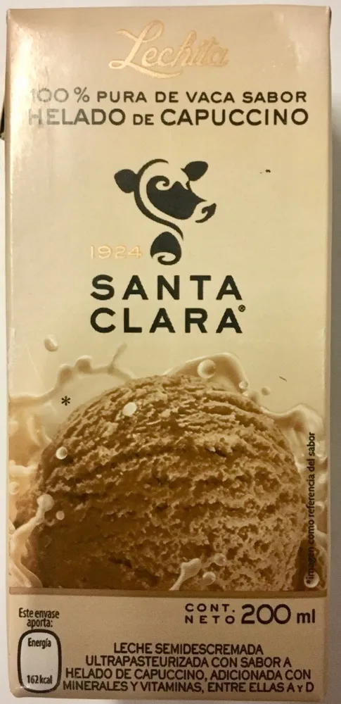 Leche sabor helado de capuchino