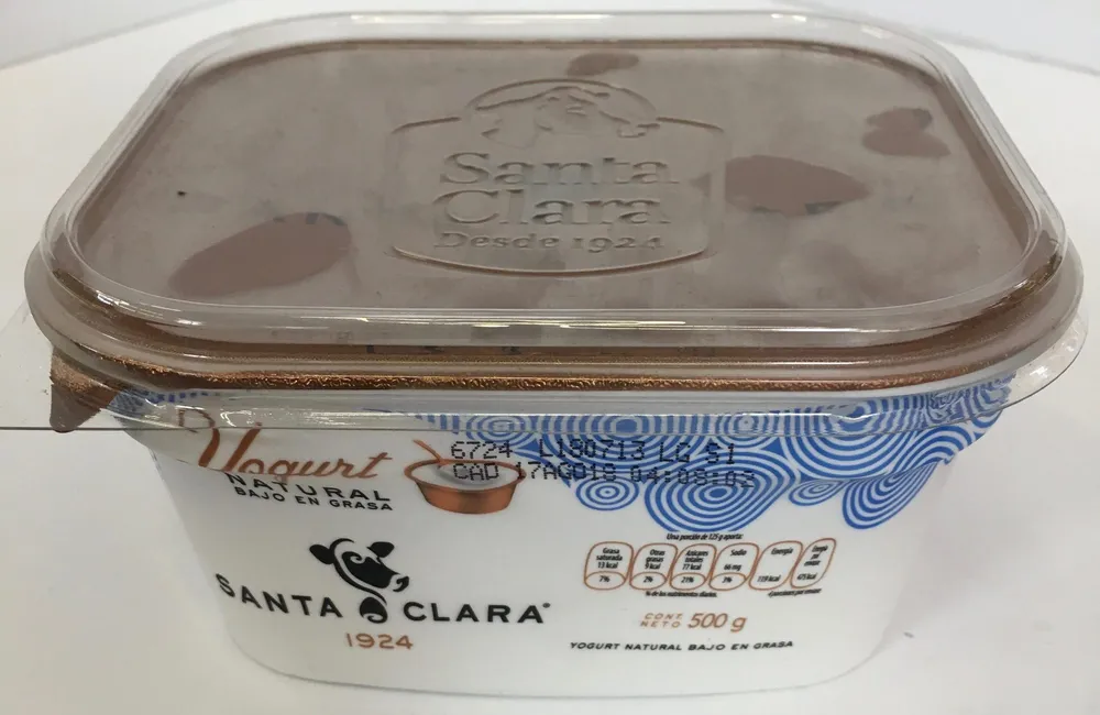 Santa Clara, yogurt Natural