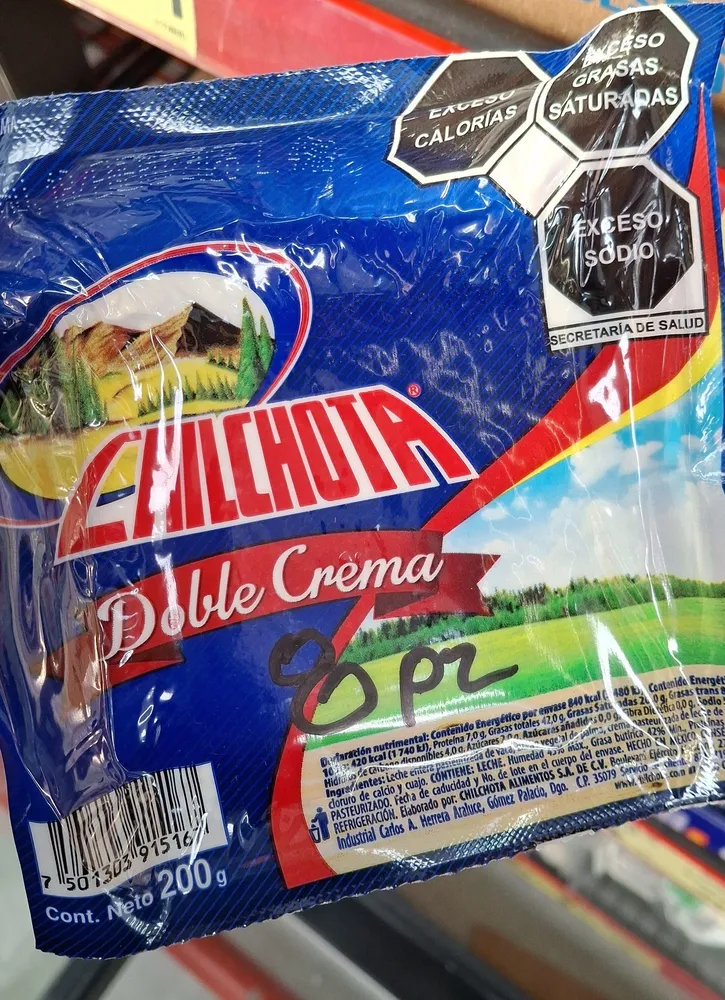 Chilchota doble crema