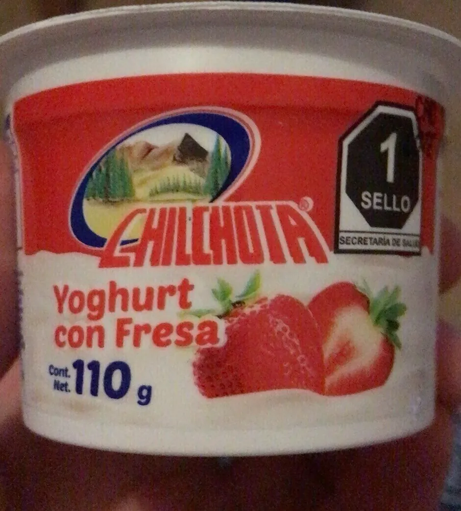Chilchota Yoghurt con fresa