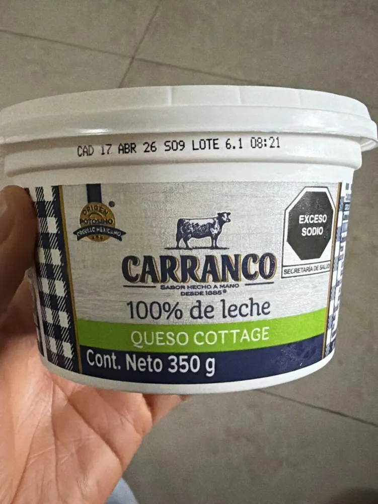 Queso cottage 100% de leche